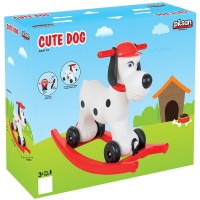 Balansoar pentru copii Pilsan Cute Dog white