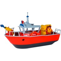 Barca Simba Fireman Sam Titan Fireboat 32 cm cu figurina si accesorii