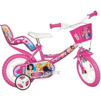 Bicicleta copii Dino Bikes 12 inch Princess