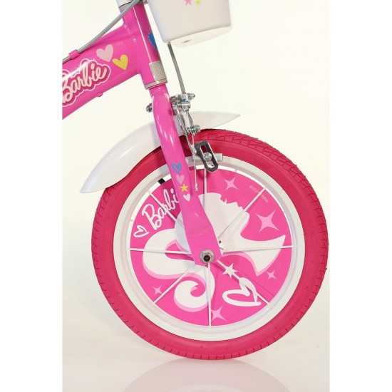 Bicicleta copii Dino Bikes 14 inch Barbie