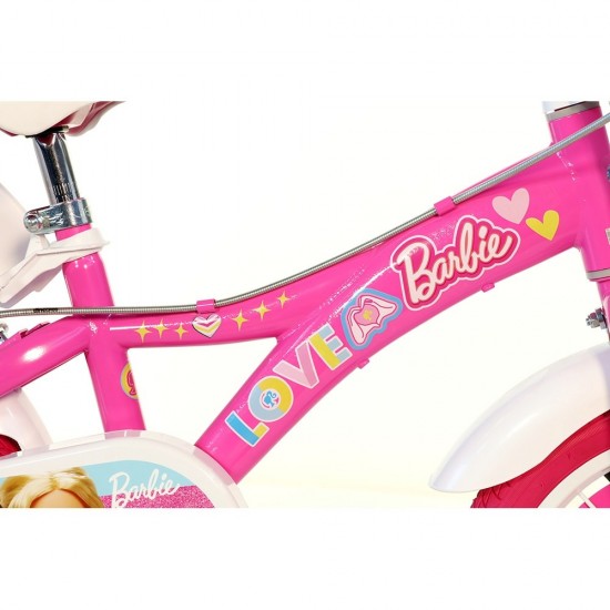 Bicicleta copii Dino Bikes 14 inch Barbie