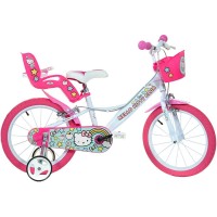Bicicleta copii Dino Bikes 14 inch Hello Kitty