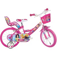Bicicleta copii Dino Bikes 14 inch Princess