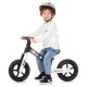 Bicicleta fara pedale Chipolino Spark black white