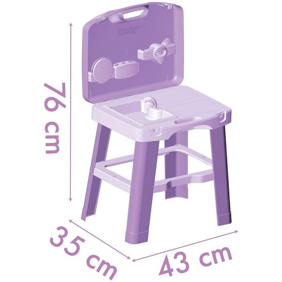 Bucatarie copii Smoby Gabby Kitchen cu 16 accesorii
