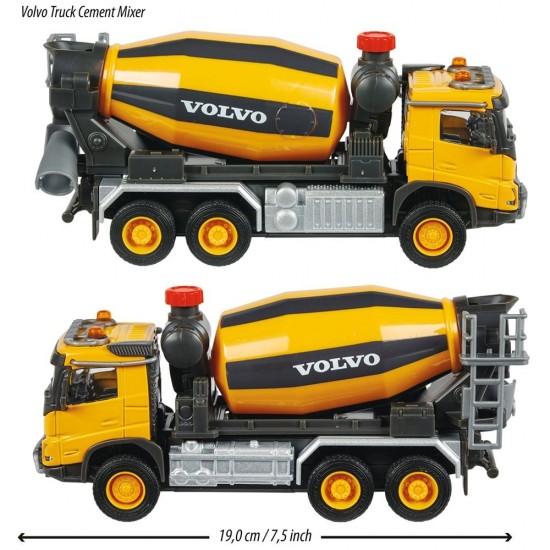 Camion betoniera Majorette Volvo Cement Mixer