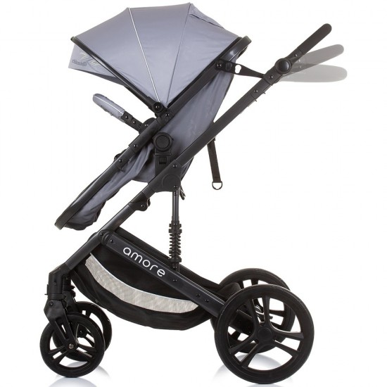 Carucior copii 3 in 1 Chipolino Amore Ash Grey