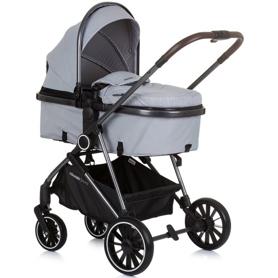 Carucior copii 3 in 1 Chipolino Aura Ash Grey