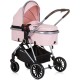 Carucior copii 3 in 1 Chipolino Aura Flamingo