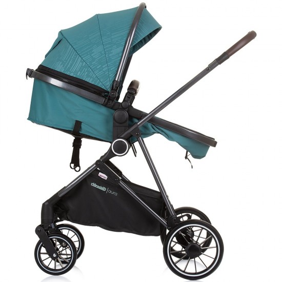 Carucior copii 3 in 1 Chipolino Aura Teal