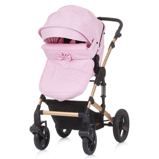 Carucior copii 2 in 1 transformabil Chipolino Camea Rose Water