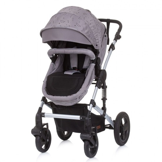 Carucior copii 3 in 1 Chipolino Camea Graphite