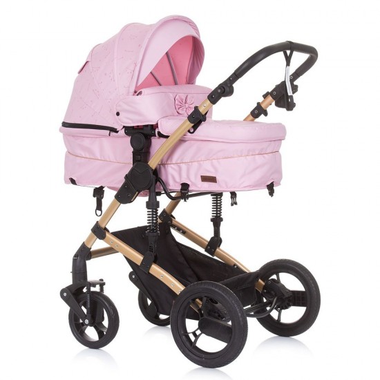 Carucior copii 3 in 1 Chipolino Camea Rose Water