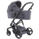 Carucior Chipolino Electra 3 in 1 Silver cu cadru negru