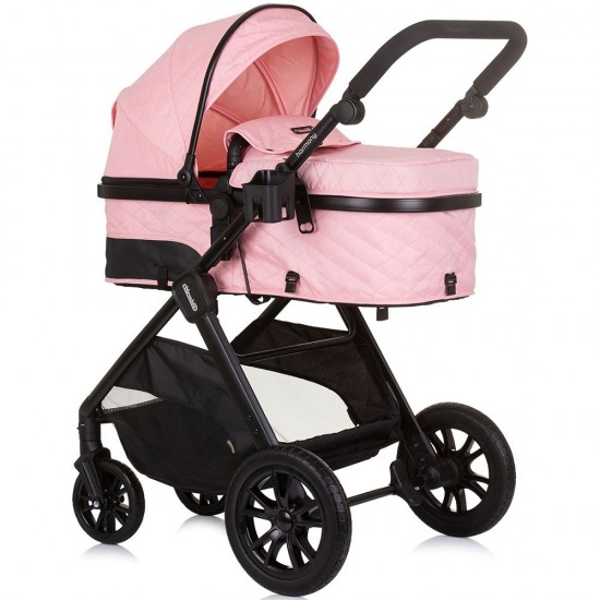 Carucior copii 3 in 1 Chipolino Harmony Flamingo