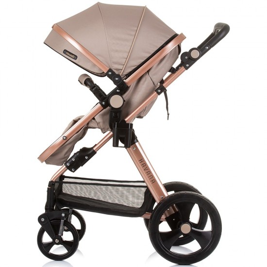 Carucior copii 3 in 1 Chipolino Havana Golden Beige