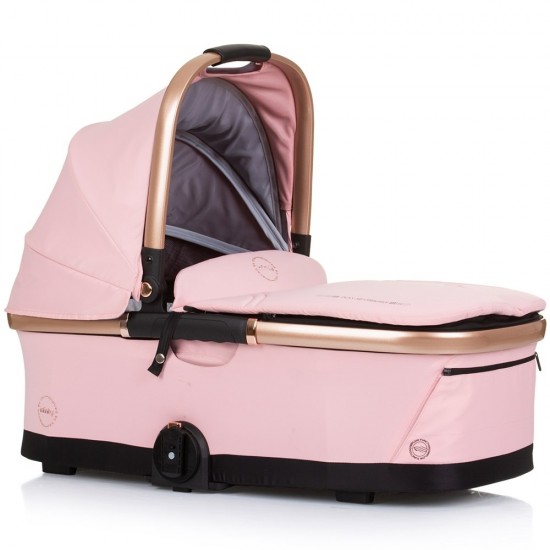 Carucior copii 3 in 1 Chipolino Infinity Flamingo