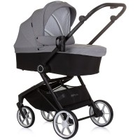 Carucior copii 3 in 1 Chipolino Linea Ash Grey