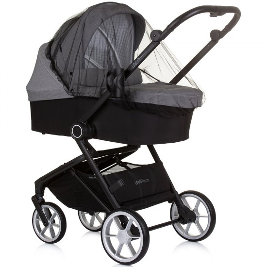 Carucior copii 3 in 1 Chipolino Linea Ash Grey