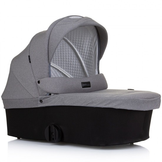 Carucior copii 3 in 1 Chipolino Linea Ash Grey