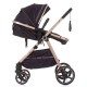 Carucior copii 2 in 1 transformabil Chipolino Misty Ebony