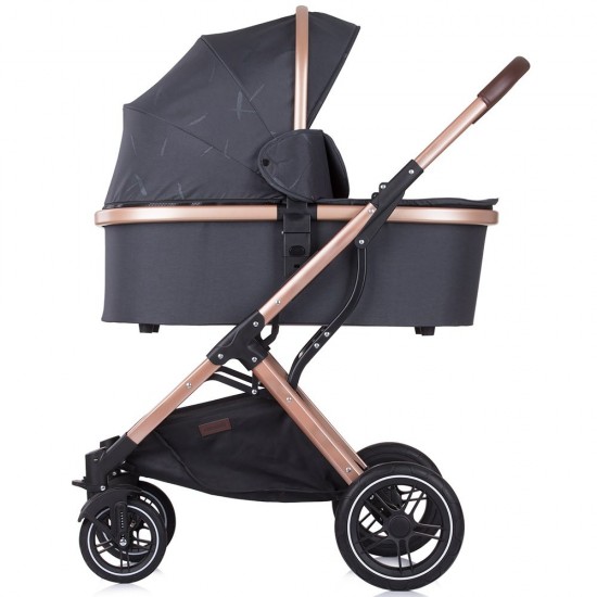 Carucior copii 3 in 1 Chipolino Zara Anthracite