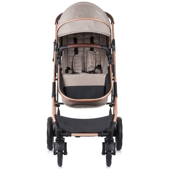 Carucior copii 3 in 1 Chipolino Zara Humus