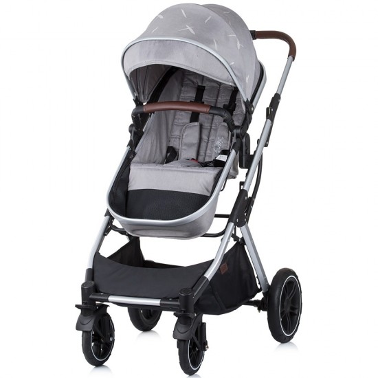 Carucior copii 3 in 1 Chipolino Zara Platinum