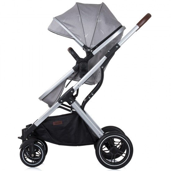 Carucior copii 3 in 1 Chipolino Zara Platinum