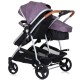 Carucior gemeni Chipolino Duo Smart 2 in 1 lilac