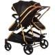 Carucior gemeni Chipolino Duo Smart 2 in 1 Obsidian Gold