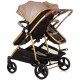 Carucior gemeni 3 in 1 Chipolino Duo Smart Golden Beige