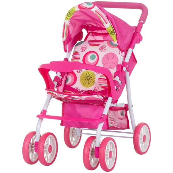 Carucior pentru papusi Chipolino Dolly multicolor