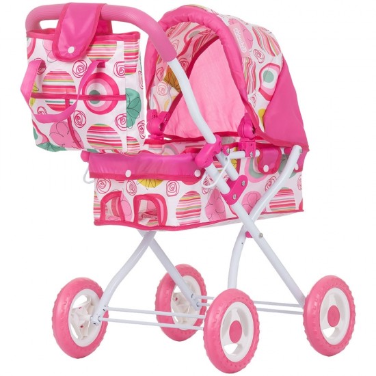 Carucior pentru papusi Chipolino Emily multicolor