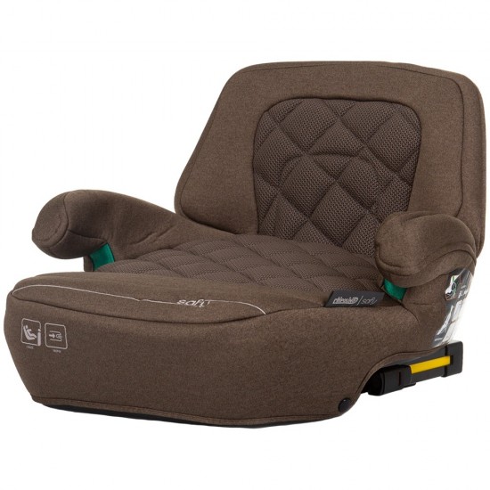 Inaltator auto Chipolino Safy I-Size 125-150 cm Macadamia cu sistem Isofix