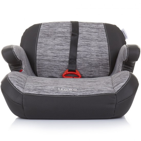 Inaltator auto Chipolino Trono grey Melange cu sistem Isofix