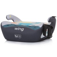 Inaltator auto Chipolino Wing I-Size 125-150 cm Space Dino cu sistem Isofix