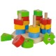 Jucarie educativa din lemn Eichhorn Stacking Toy
