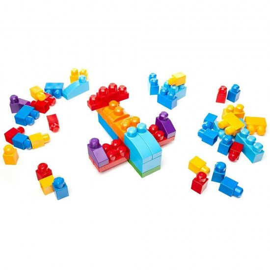 Cuburi de construit Fisher-Price Mega Blocks 60 piese