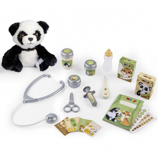 Set de joaca Smoby Animal Care Center cu 19 accesorii Set de joaca Smoby Animal Care Center cu 19 accesorii