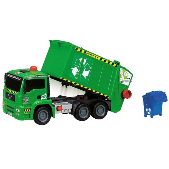 Masina de gunoi Dickie Toys Air Pump Garbage Truck