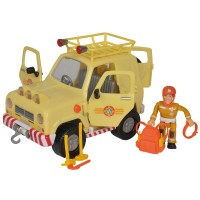 Masina Simba Fireman Sam Mountain 4x4 cu figurina si accesorii