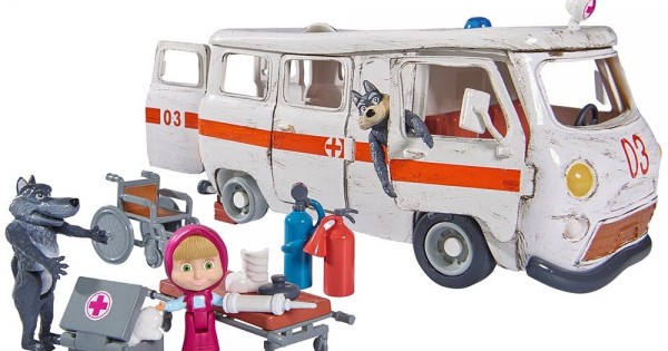 Masha and bear store ambulance