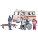 Masina Simba Masha and the Bear Ambulance cu accesorii