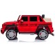 Masinuta electrica Chipolino SUV Mercedes Maybach G650 red cu scaun din piele si roti EVA