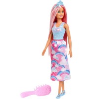 Papusa Barbie Mattel Dreamtopia cu perie