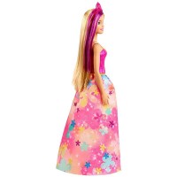 Papusa Barbie Dreamtopia printesa cu coronita roz