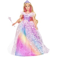 Papusa Barbie Dreamtopia Printesa in rochie de bal cu accesorii Mattel