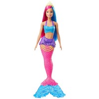 Papusa Barbie Mattel Dreamtopia Sirena GJK08