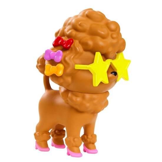 Papusa Barbie Extra Style Curcubeu GVR04 cu figurina si accesorii